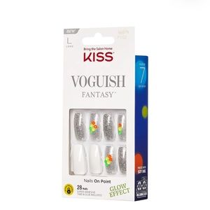 Kiss Voguish Fantasy After Glow Nails, 1 Pack